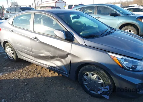 2017 Hyundai Accent Se из США, поврежденный, VIN KMHCT4AE4HU212941